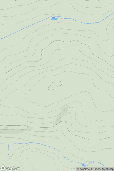 Thumbnail image for Sutton Hill [South West England] showing contour plot for surrounding peak